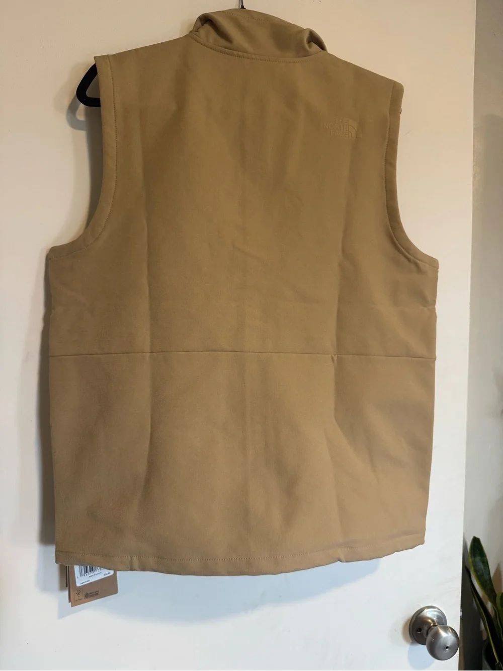 The North Face Camden Soft Shell Vest Khaki Stone Men’s M NWT